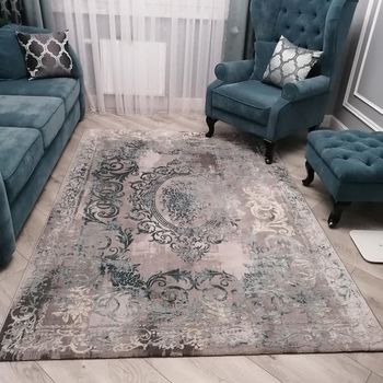 Турецкий Ковёр Ренессанс 9365А Blue Cream