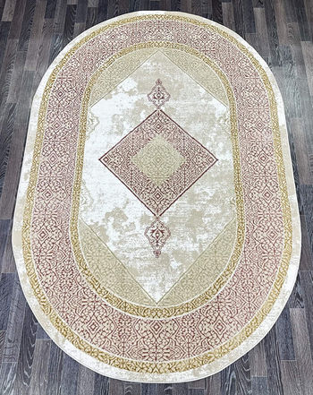 Кавер Lowa  A3582A_IVORY / PINK   овал 