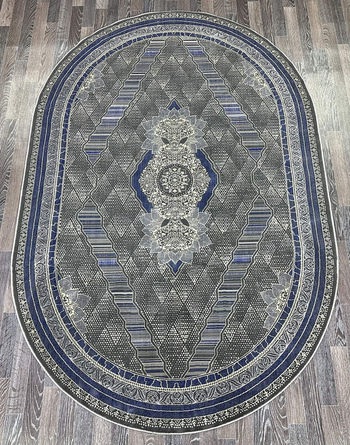 Кавер Lisa A3381A_IVORY / BLUE овал 