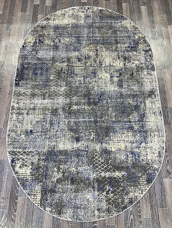 Кавер Lisa A2396A_IVORY / BLUE овал