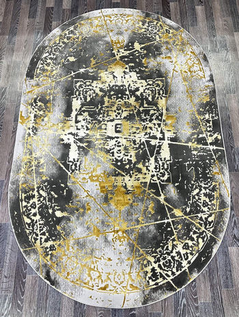 Кавер Lisa AA925A_IVORY / MUSTARD овал 