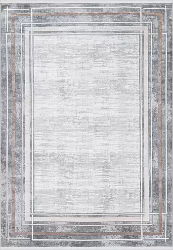 Турецкий Ковёр Royal Silk 20642A GREY_SHR/CREAM