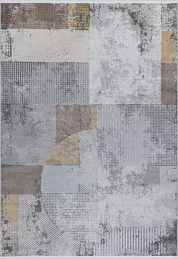 Ковёр Royal Silk 20970A GREY_SHR/D.GREY_SHR