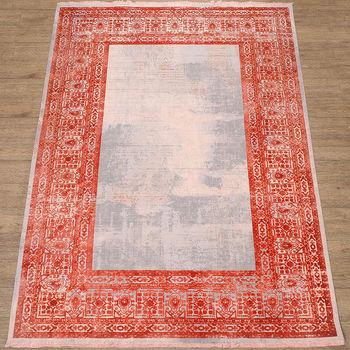 Турецкий ковер Art Deco 3035A Cream Orange