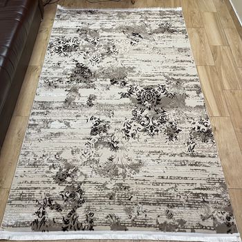 Турецкий Ковёр Атлас 3228А Dark Brown/Beije