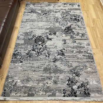 Турецкий Ковёр Атлас 3228А Grey Blue