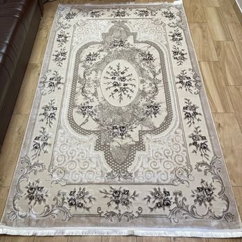 Турецкий Ковёр Атлас 3330А Dark Brown/Beije