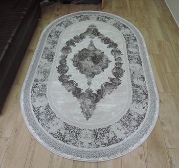 Турецкий ковёр Hunkar 07910A pink OV