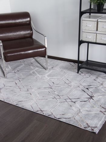 Турецкий Ковёр Tokio 16135A Grey Pink