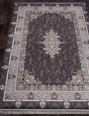 Иранский Ковёр Фарси G247 Dark Grey