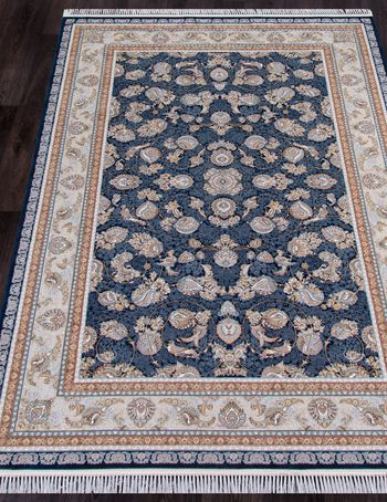Иранский Ковёр Фарси G136 Dark Blue