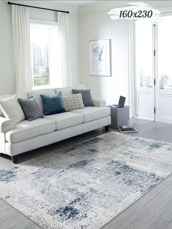 Турецкий Ковёр Inviste V546A L.Blue/Cream
