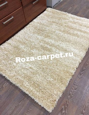 Длинноворсовый ковер Шегги слоновой кость