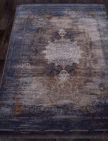 Иранский Ковер NOYAN 7312 Grey Stan