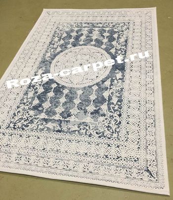 Классический Ковёр Atlantic Vals W2328 C.Blue/Ivory