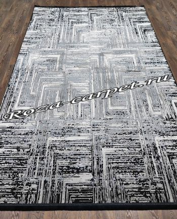 Турецкий Ковёр Бамбук 23119А Black