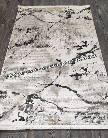 Турецкий Ковёр POLAT P253B ivory/D.Grey