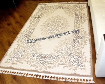 Турецкий Ковёр Авангард 3439D Beije Cream