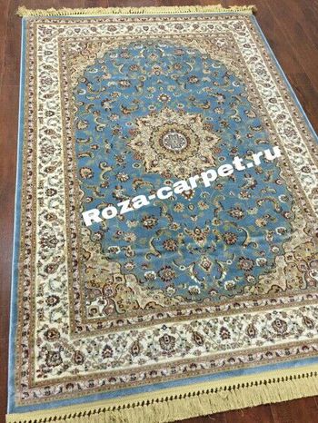 Бельгийский ковер Изумруд 2m001 blue