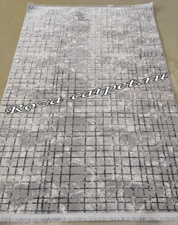 Турецкий Ковёр Бодрум 3243А Dark Grey