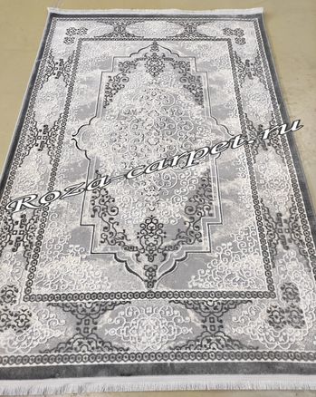 Турецкий Ковёр Бодрум 3006А Dark Grey