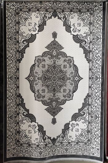 Турецкий Ковёр Бодрум 3052А Dark Grey