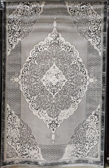 Турецкий Ковёр Бодрум 3006А Dark Grey
