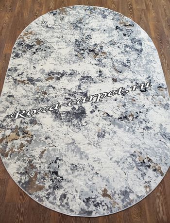 Ковёр ANTEP G503A White Vizon овал
