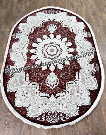 Овальный Ковер ELEGANT 29007A RED