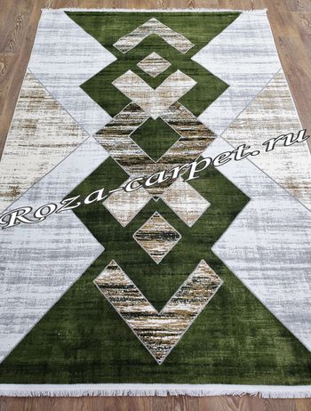 Турецкий Ковёр ALLURE 17971A Cream Green