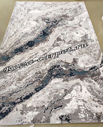 Ковёр Vеlvet 25088A Navy L.Grey