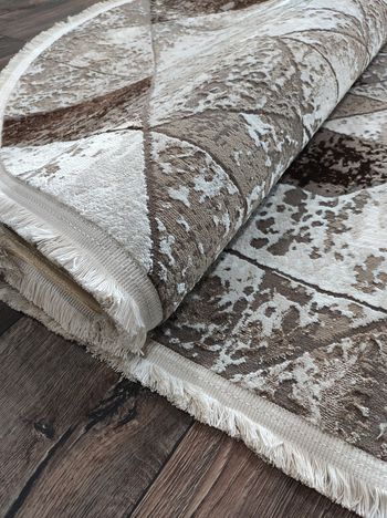 Овальный Ковёр DECO 10092A Brown