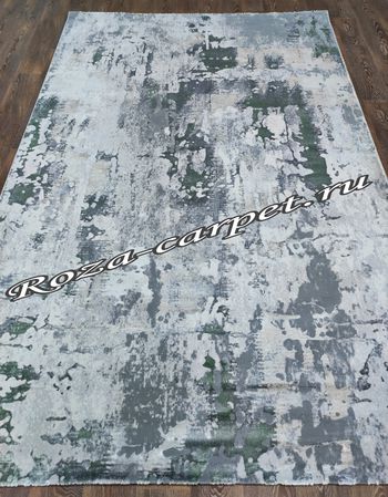 Абстрактный Ковёр Флоренции 6022А Grey/Green