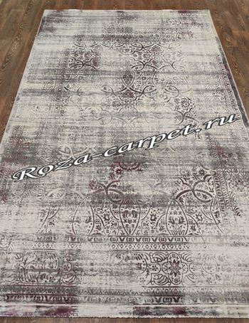 Классический Ковёр Флоренции 6020А S.Grey/P.Lilac
