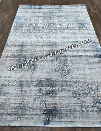 Классический Ковёр Флоренции 6020А S.Grey/P.Blue