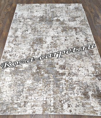 Ковер ANTEP D073T White SH_D.Grey