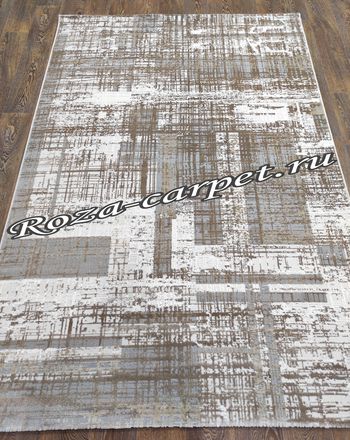 Ковер ANTEP D649T White SH_D.Grey