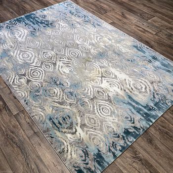 Турецкий Ковёр Ренессанс 9368C Blue White