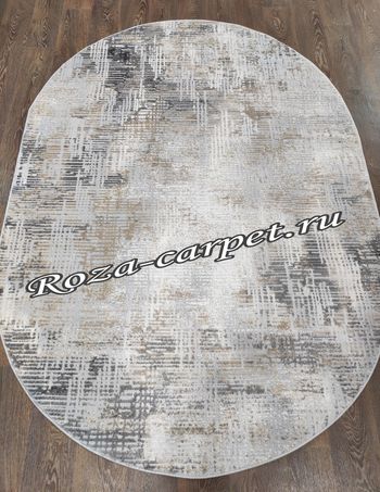 Овальный Ковёр Elit 9266А Beige Grey