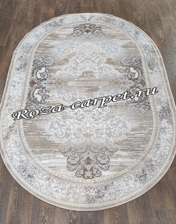 Овальный ковер ELIT 9235А Beige Beige