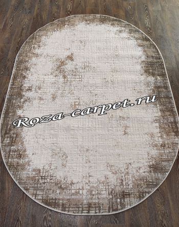 Турецкий Ковер ELIT 9268A Beige овал