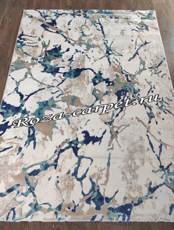 Турецкий Ковёр Elit 9405A Blue L.Cream