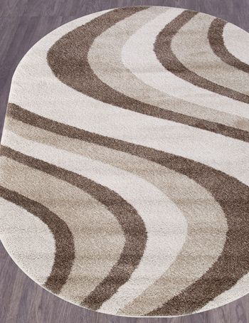 Ковёр Platinum T617- CREAM-BEIGE овал