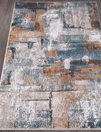 Ковер D864 - CREAM-BLUE