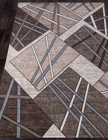 Ковер D487 - BEIGE-BROWN 2
