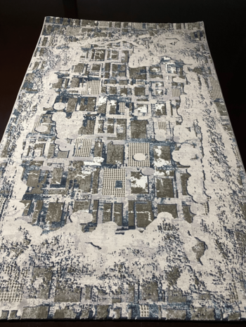Ковёр АНТИК Т 752 серый