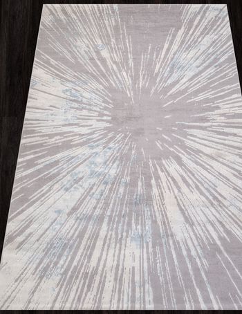 Ковер 06371A - VIZON GREY HB / BLUE 