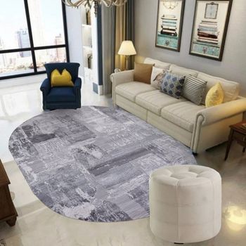 Овальный ковер ARMINA 03758A Grey Grey