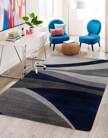 Ковер Лондон  D811 Grey Blue