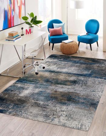 Ковер Лондон  D821 Grey Blue